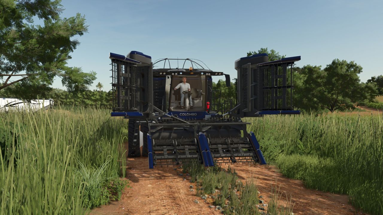 Спецгедер (насадка) Colombo Avanti C410 And Peanut Header для Farming Simulator 25
