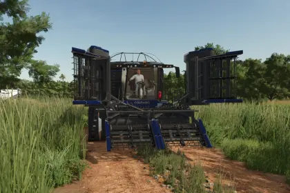 Спецгедер (насадка) Colombo Avanti C410 And Peanut Header для Farming Simulator 25 — 2