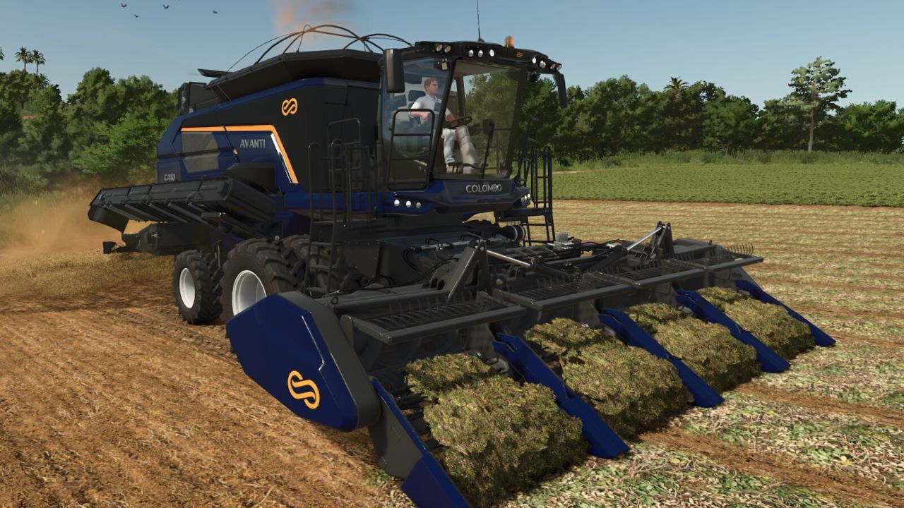 Спецгедер (насадка) Colombo Avanti C410 And Peanut Header для Farming Simulator 25