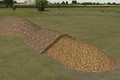 Економний Переробний Модуль Potato Mound для Картоплі у Farming Simulator 25 — 1