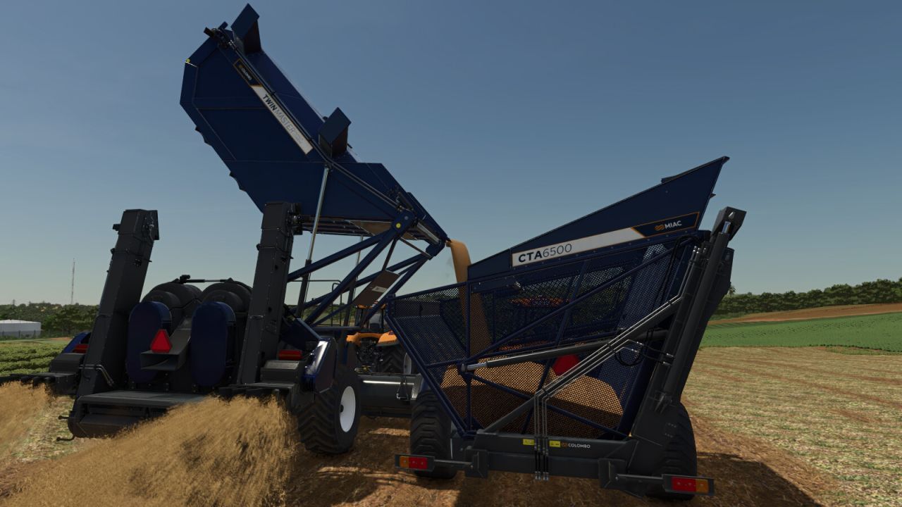 Комбайн для арахісу Colombo Twin Master Peanut для Farming Simulator 25