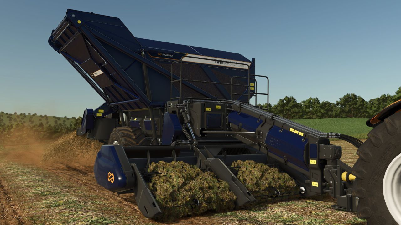 Комбайн для арахісу Colombo Twin Master Peanut для Farming Simulator 25
