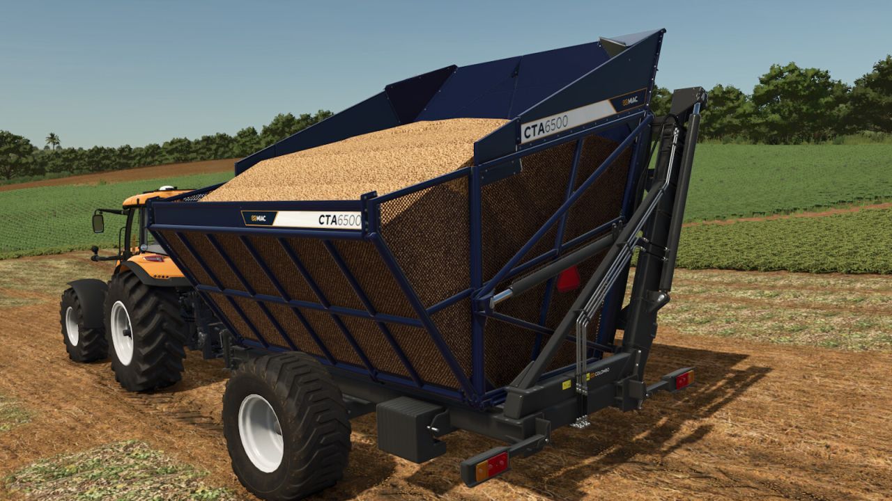 Причіп Colombo CTA 6500 для Farming Simulator 25
