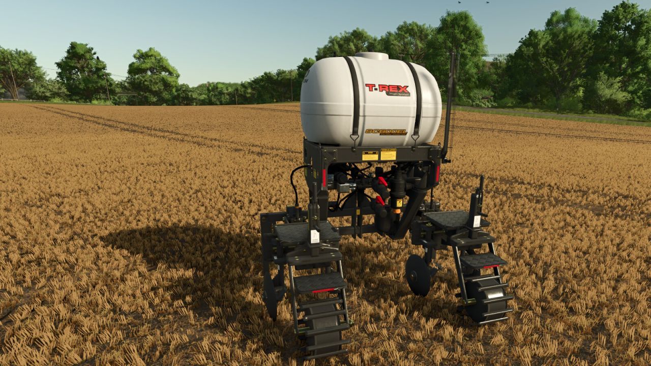 Технологічна машина для покриття цукрової тростини Orion T Rex для Farming Simulator 25