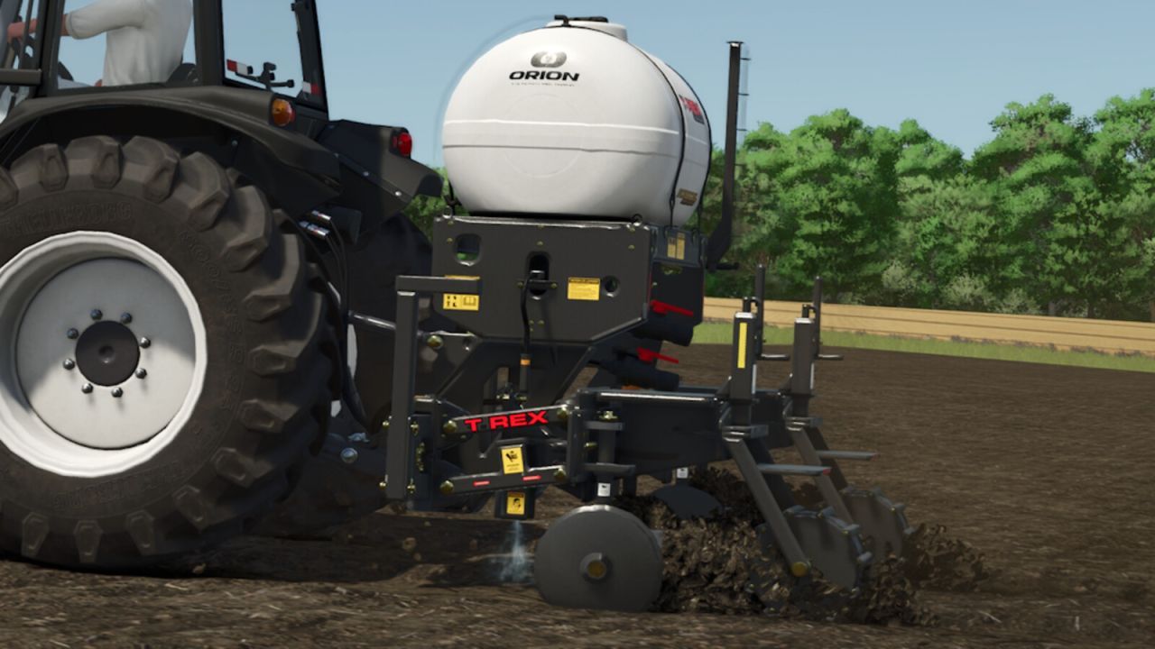 Технологічна машина для покриття цукрової тростини Orion T Rex для Farming Simulator 25