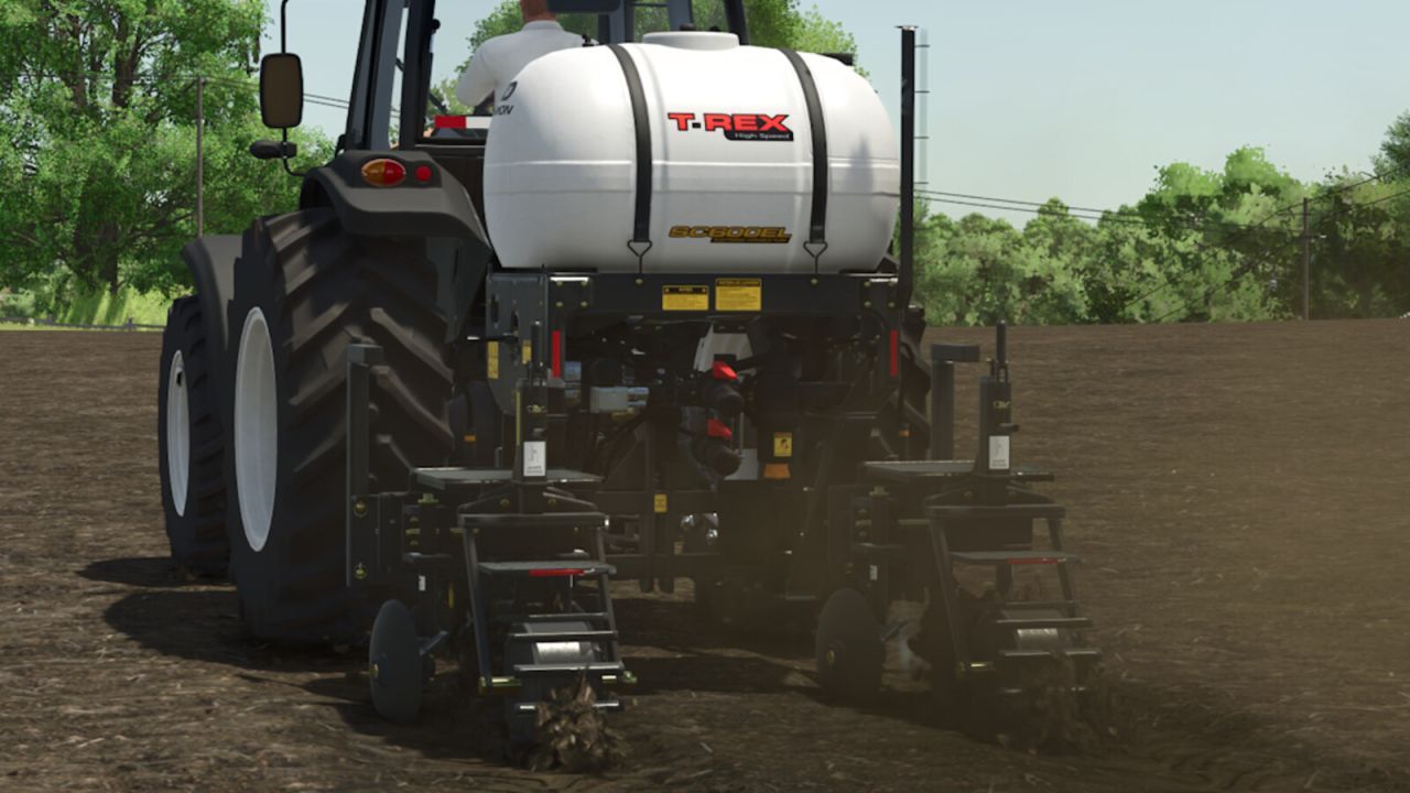 Технологічна машина для покриття цукрової тростини Orion T Rex для Farming Simulator 25