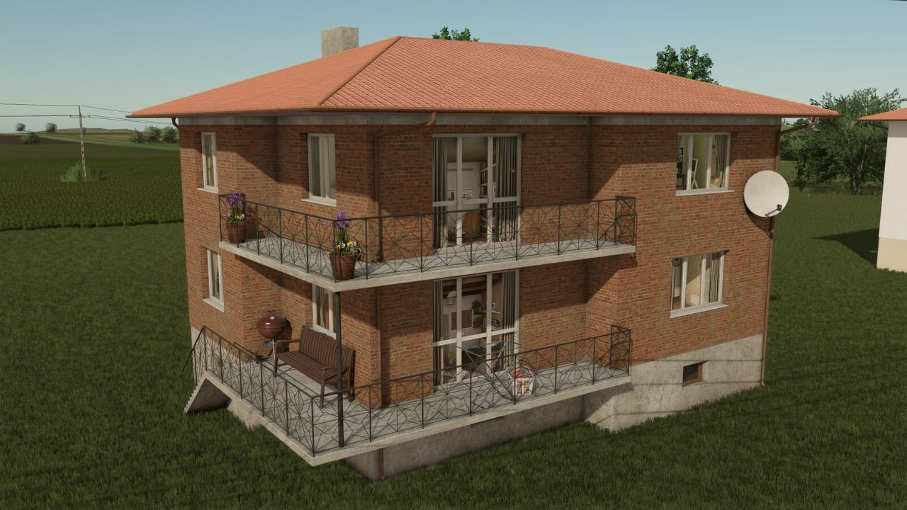 Nowy Pakiet Polskich Domów Polish Houses Package dla Farming Simulator 25