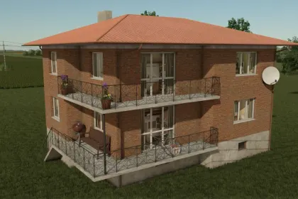 Новий Пакет Польських Будинків Polish Houses Package для Farming Simulator 25