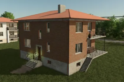 Новий Пакет Польських Будинків Polish Houses Package для Farming Simulator 25