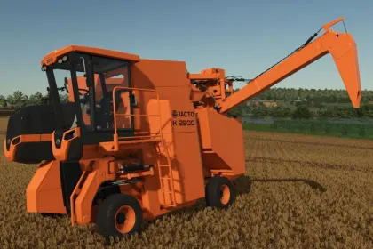 Кавозбиральний комбайн Jacto K3500 для Farming Simulator 25