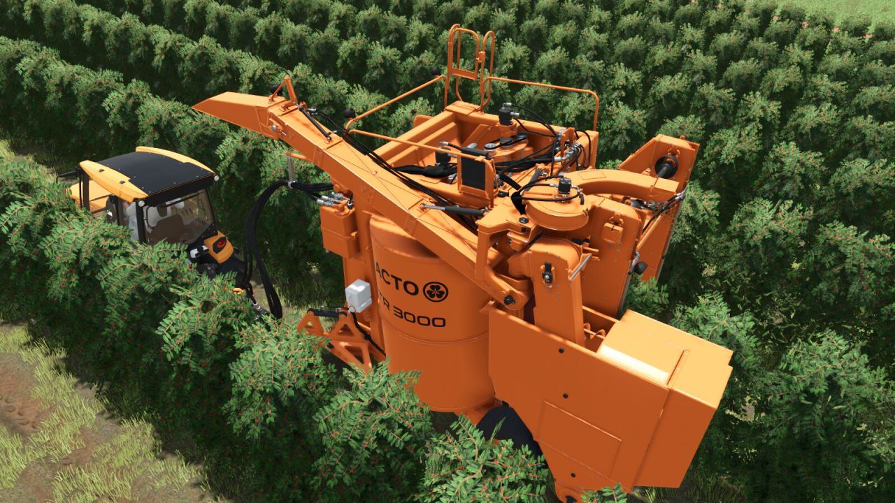 Збиральний комбайн кави Jacto KTR 3000 для Farming Simulator 25