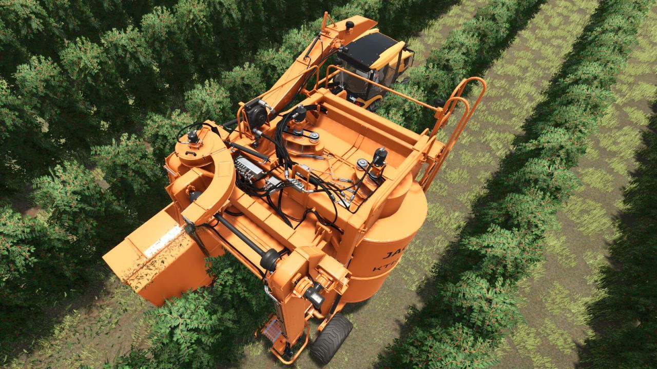 Збиральний комбайн кави Jacto KTR 3000 для Farming Simulator 25