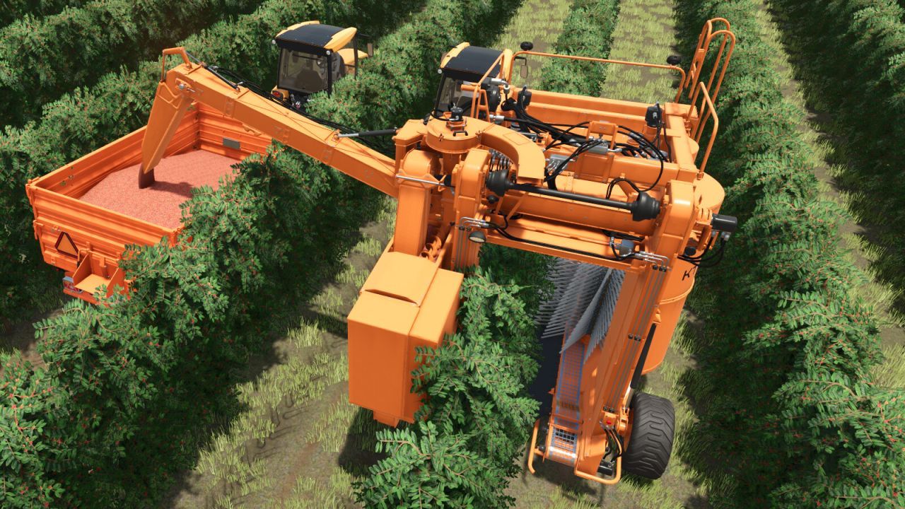 Збиральний комбайн кави Jacto KTR 3000 для Farming Simulator 25