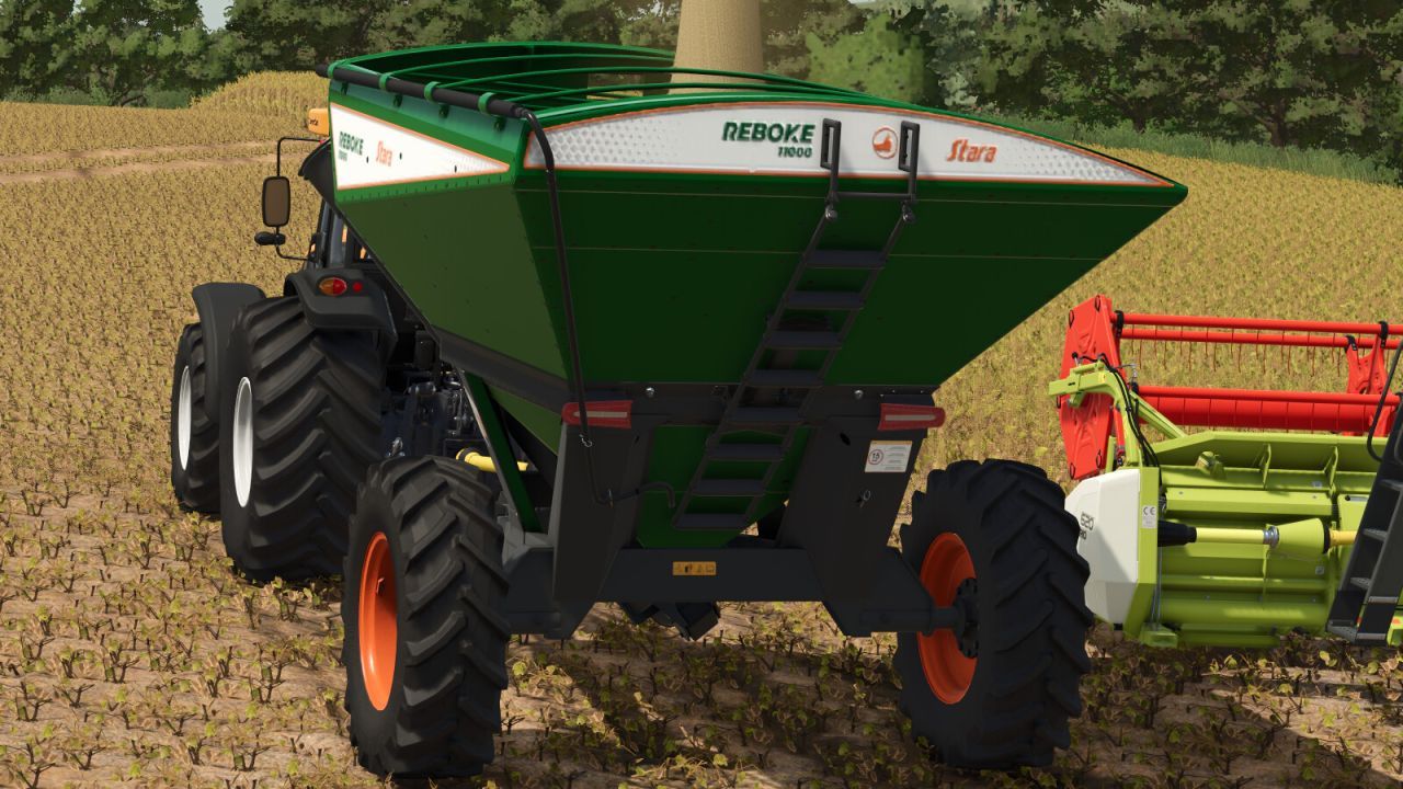 Сільськогосподарський причіп Stara Reboke 11000 для Farming Simulator 25