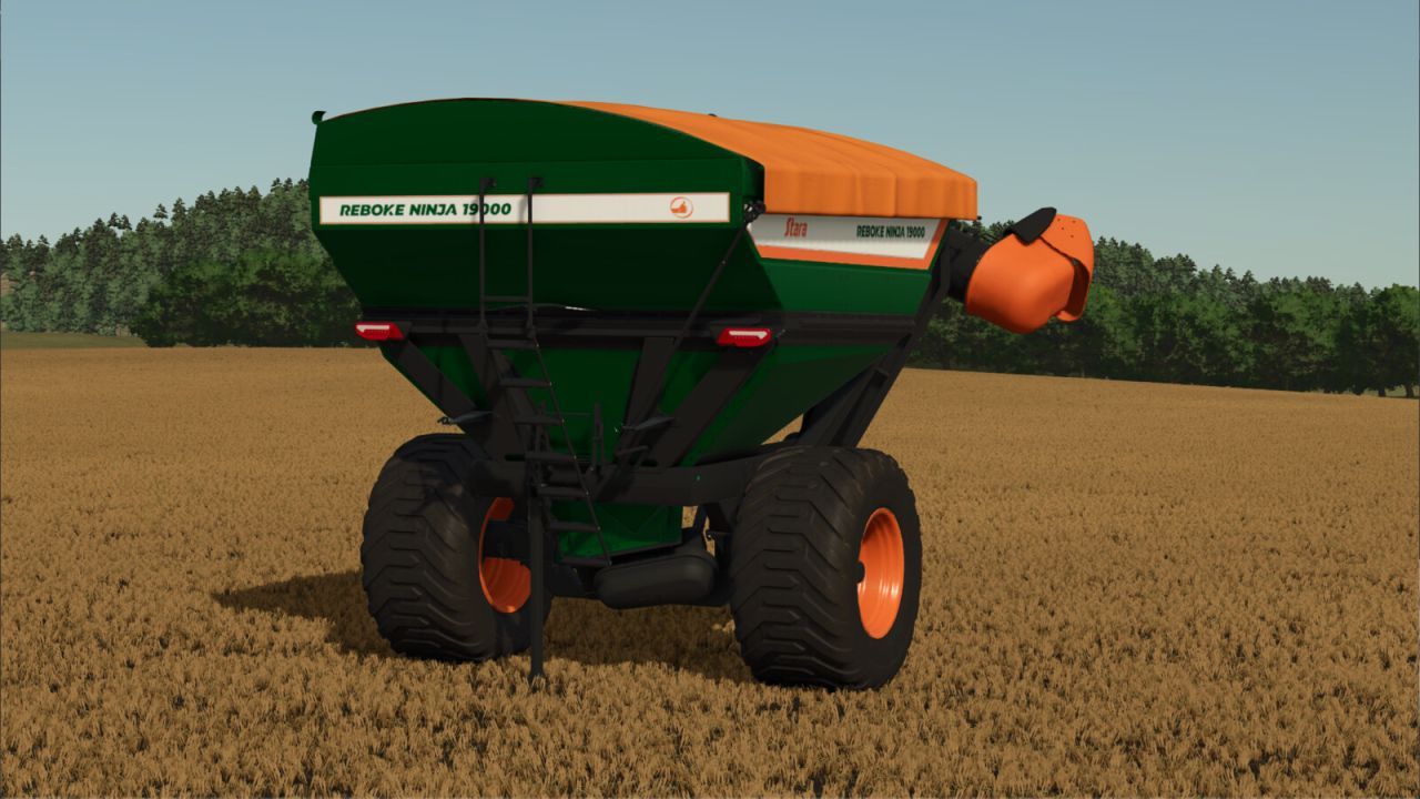 Зерновоз (бункер-навантажувач) Stara Reboke Ninja 19000 для Farming Simulator 25