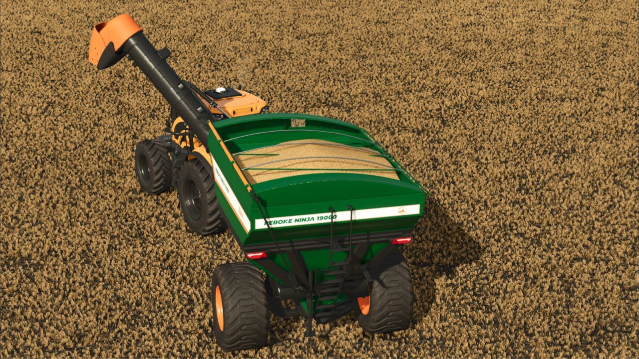 Зерновоз (бункер-навантажувач) Stara Reboke Ninja 19000 для Farming Simulator 25