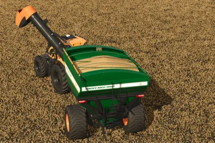 Зерновоз (бункер-навантажувач) Stara Reboke Ninja 19000 для Farming Simulator 25 — 3