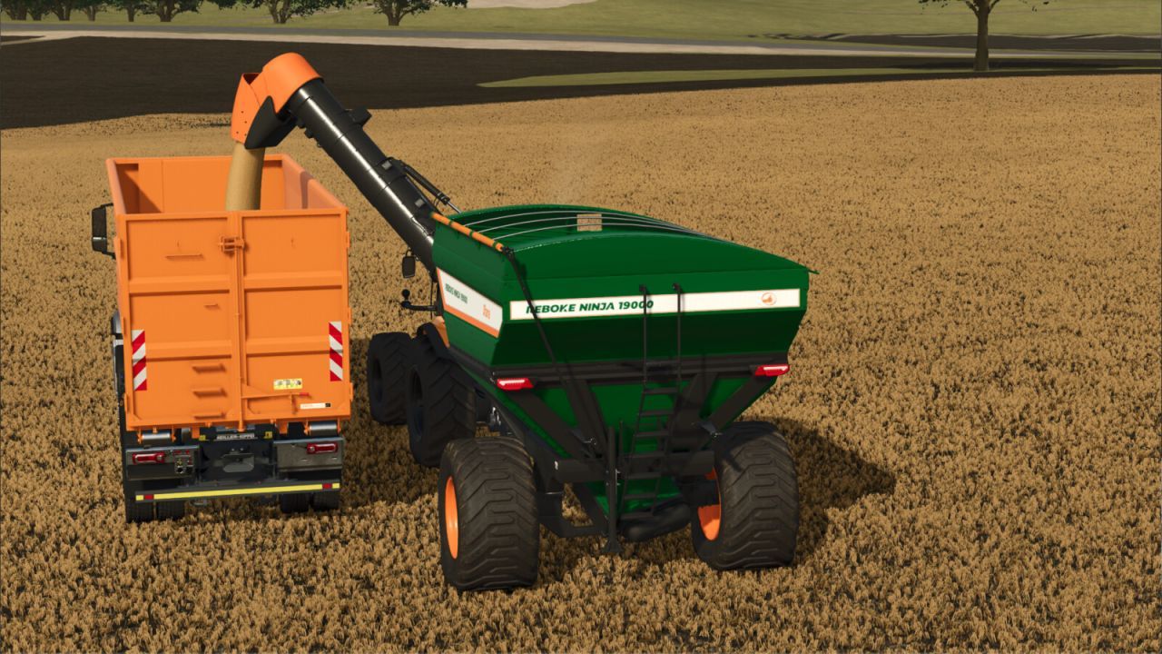 Зерновоз (бункер-навантажувач) Stara Reboke Ninja 19000 для Farming Simulator 25