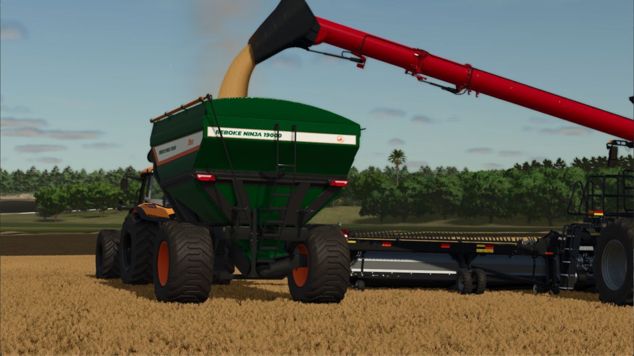 Зерновоз (бункер-навантажувач) Stara Reboke Ninja 19000 для Farming Simulator 25