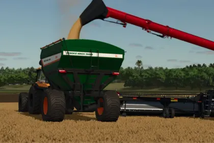 Зерновоз (бункер-навантажувач) Stara Reboke Ninja 19000 для Farming Simulator 25 — 5