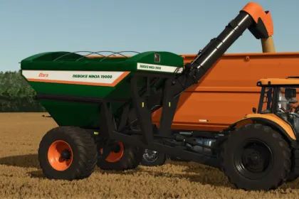 Зерновоз (бункер-навантажувач) Stara Reboke Ninja 19000 для Farming Simulator 25 — 6
