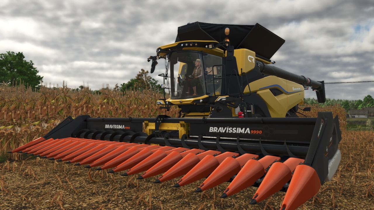Жатка для кукурудзи Stara Bravissima для Farming Simulator 25