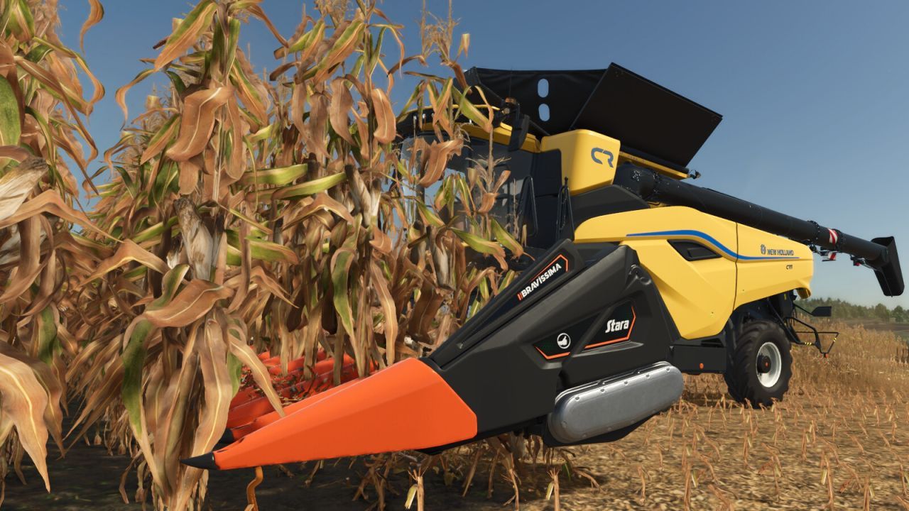 Жатка для кукурудзи Stara Bravissima для Farming Simulator 25