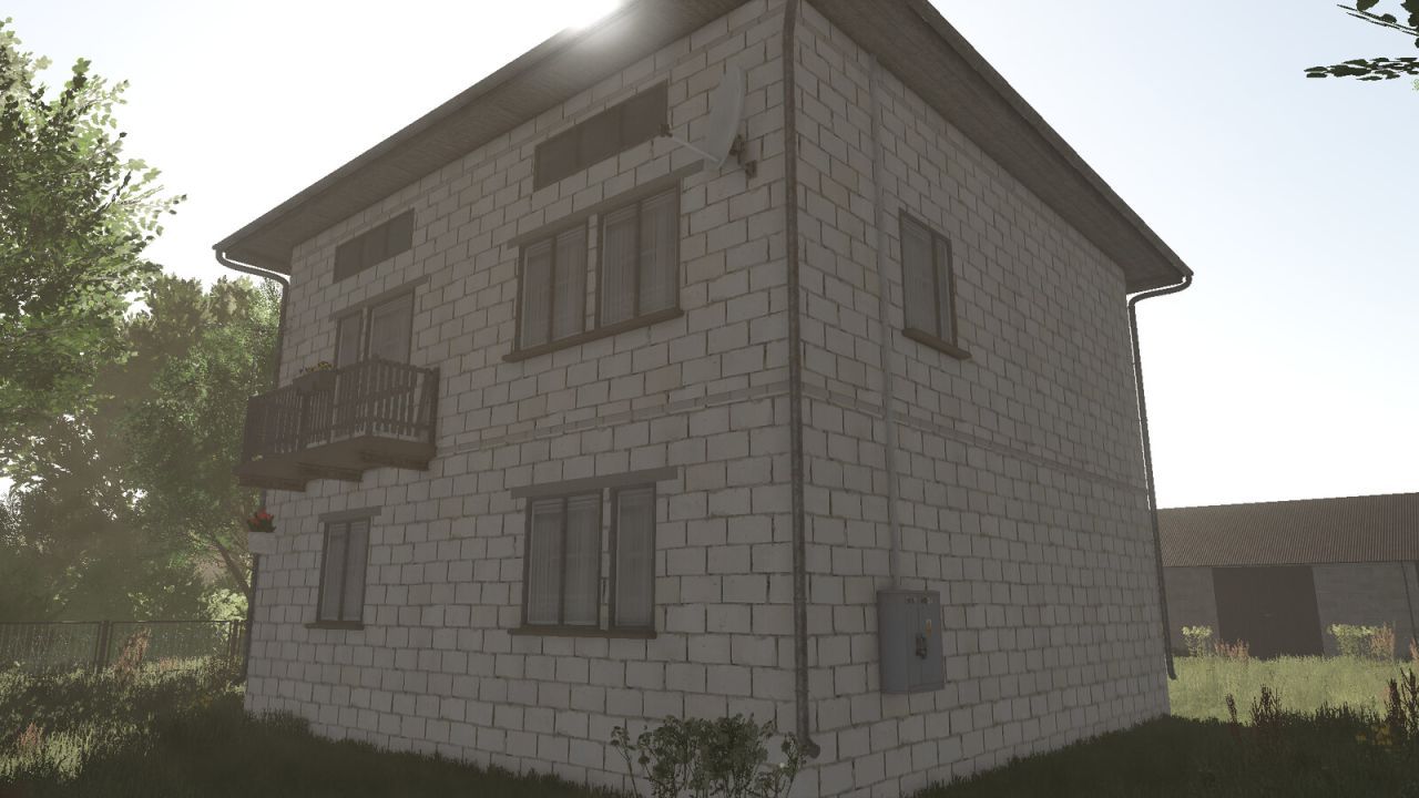 Автентичний Польський Будинок (Old Farmhouse) для Ферми у Farming Simulator 25