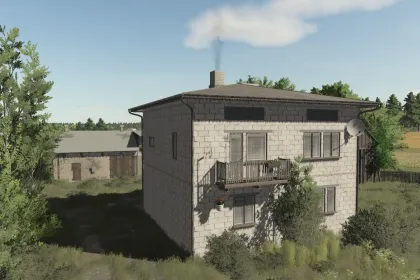 Автентичний Польський Будинок (Old Farmhouse) для Ферми у Farming Simulator 25 — 4
