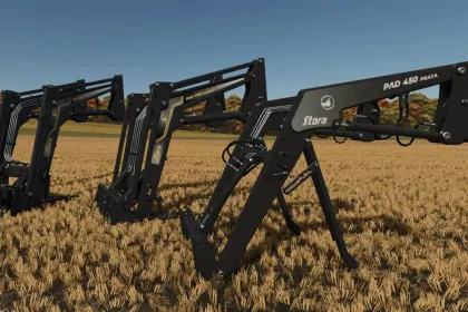 Пакет навісного фронтального навантажувача Stara Pad Series для Farming Simulator 25