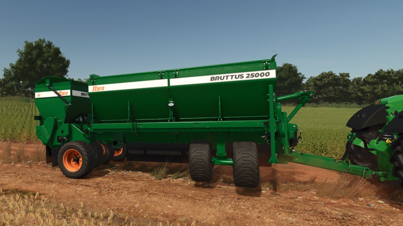 Розкидач добрив Stara Bruttus 25000 для Farming Simulator 25