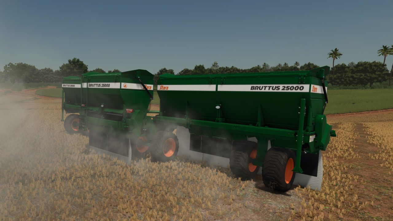 Розкидач добрив Stara Bruttus 25000 для Farming Simulator 25