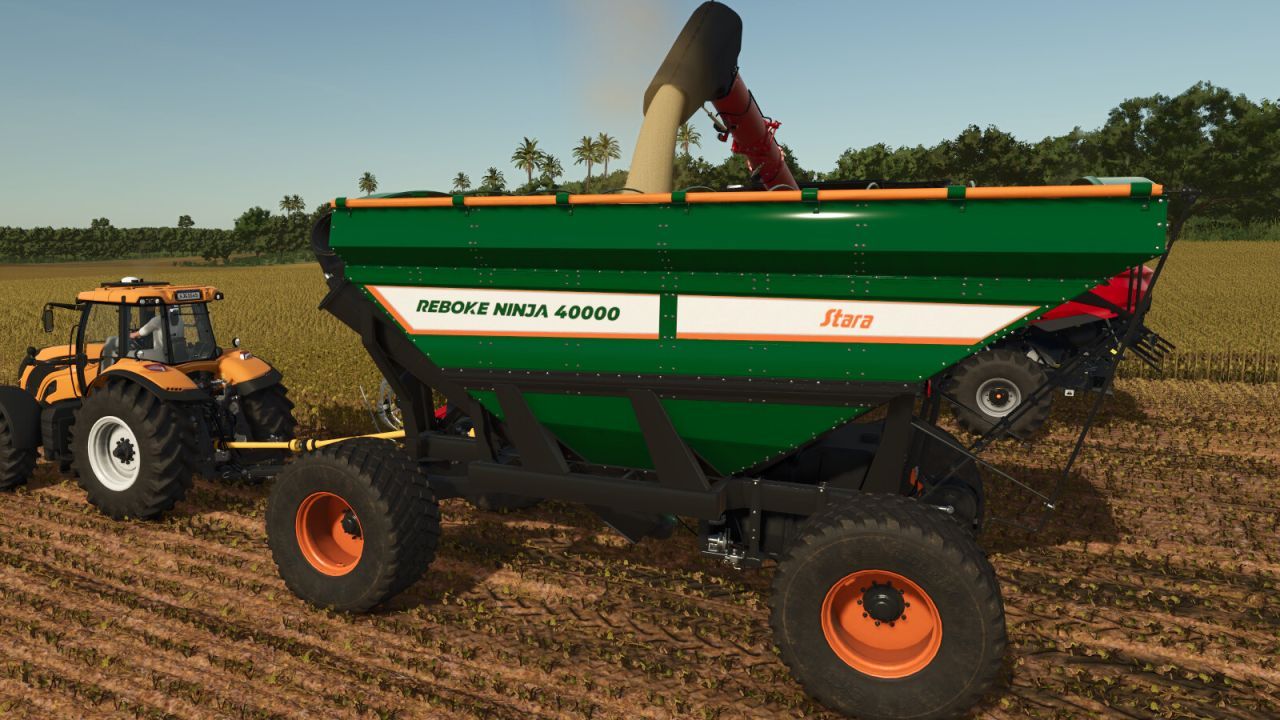 Причіп Stara Reboke Ninja 40000 для Farming Simulator 25