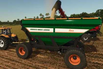 Причіп Stara Reboke Ninja 40000 для Farming Simulator 25 — 2