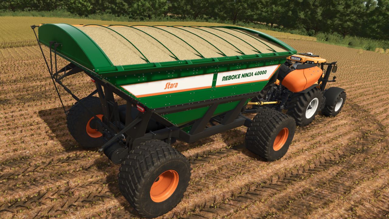 Причіп Stara Reboke Ninja 40000 для Farming Simulator 25