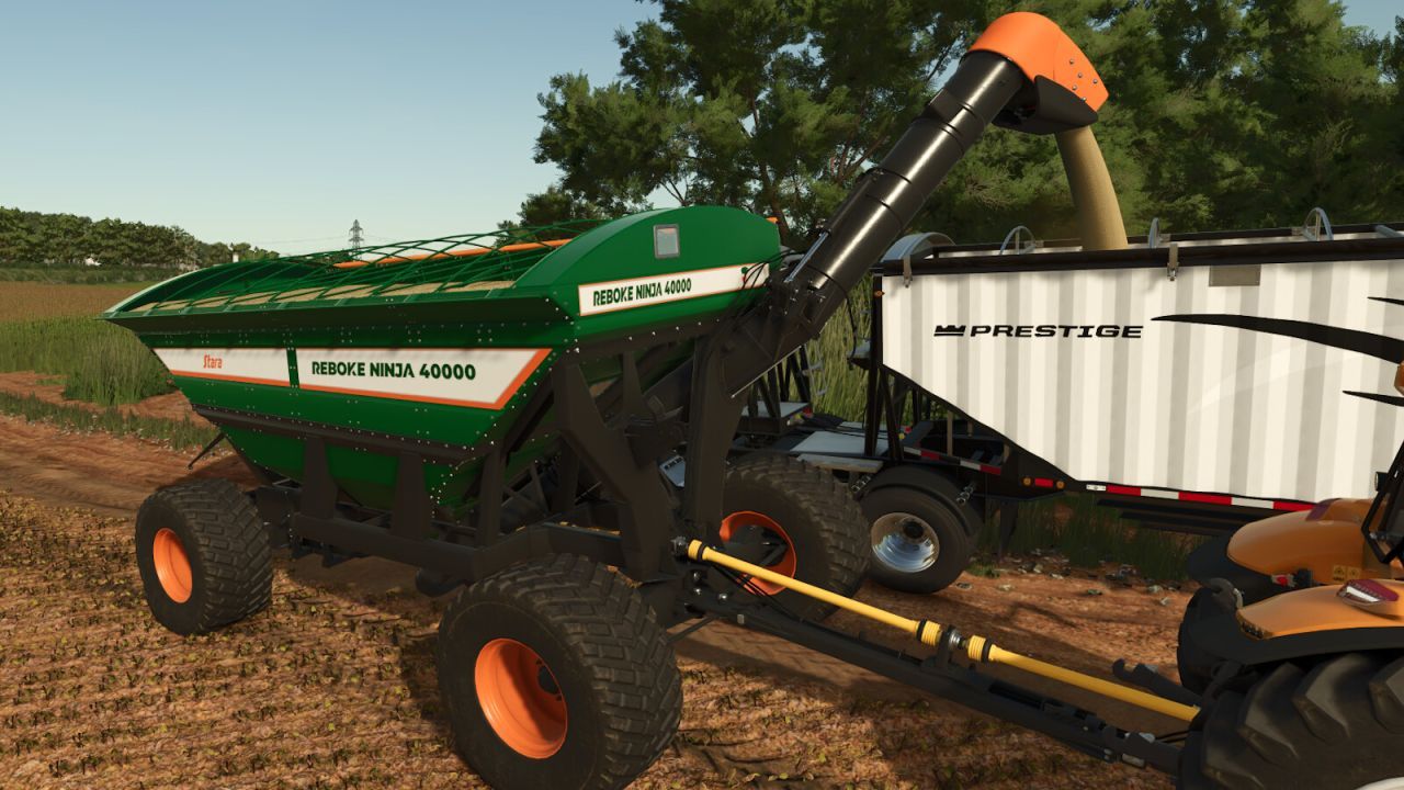 Причіп Stara Reboke Ninja 40000 для Farming Simulator 25