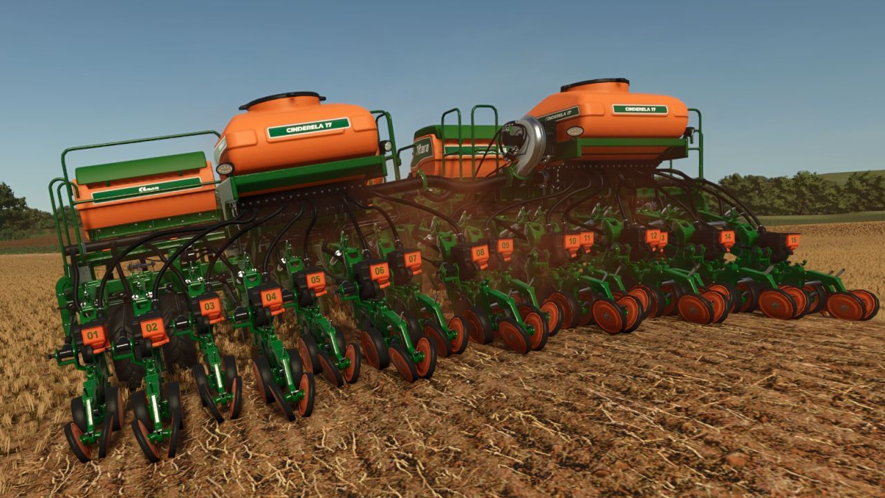 Сівалка Stara Cinderela 17 для Farming Simulator 25