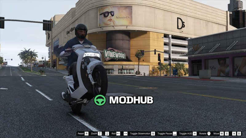 Motorrad Honda SH 2020 für GTA 5