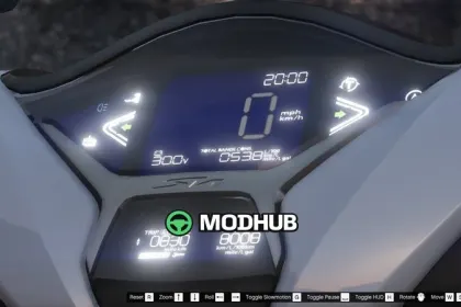 Motorrad Honda SH 2020 für GTA 5 — 3