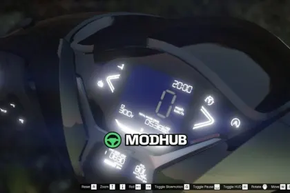 Motorrad Honda SH 2020 für GTA 5 — 4