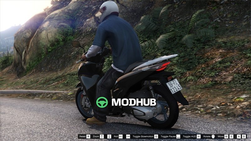 Motorrad Honda SH 2020 für GTA 5