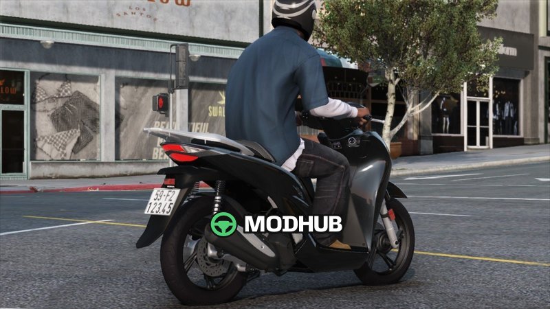 Motorrad Honda SH 2020 für GTA 5