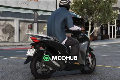 Motorrad Honda SH 2020 für GTA 5 — 6