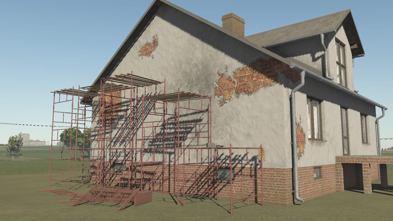 Універсальний Scaffolding (Prefab) — Реалістичні Будівельні Риштування для FS25 - Скріншоти