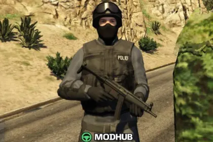 MP5 для GTA 5 — 2