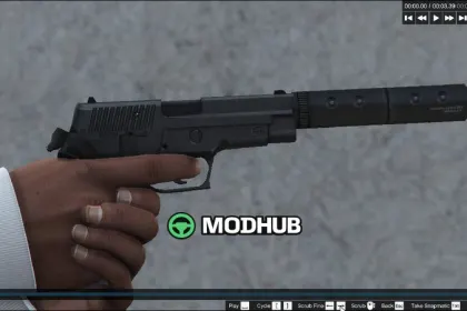 Пістолет P226 Sig Sauer для GTA 5