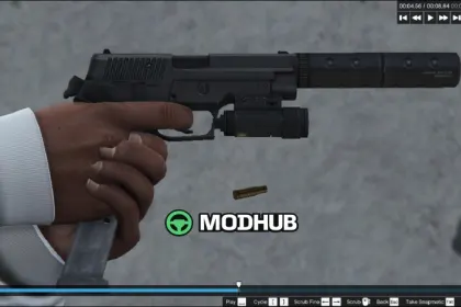 P226 Sig Sauer Pistole für GTA 5 — 4