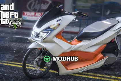 Мотоцикл Honda PCX 150 для GTA 5 — 2