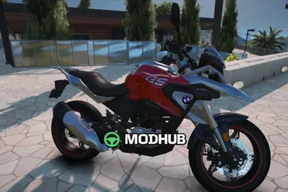 Motorrad BMW G310 GS für GTA 5 — 2