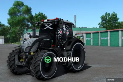 Трактор Fendt 516 Vario AREON V1.0 для FS25